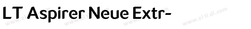 LT Aspirer Neue Extr字体转换
